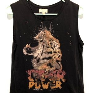 Tiger muscle tank